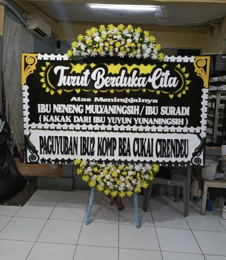 Papan Bunga Duka Pudakpayung Banyumanik